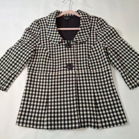 Vintage Le Chateau Babydoll Indie Princess Jacket Sz M Casual Smart Relaxed Fit - Picture 5 of 16